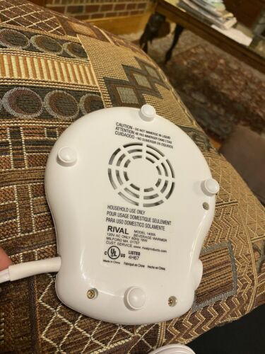 NEW Rival Beverage Warmer Model 14005 White 18W - Fresh Stock Dated February 2026
