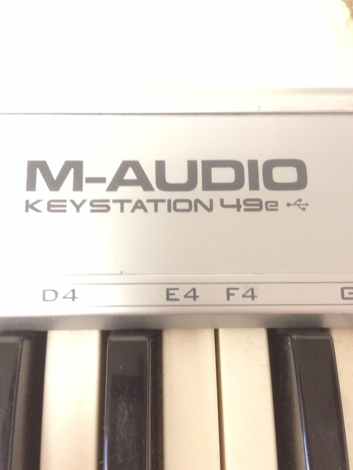 M-Audio Keystation 49E 49 Key Mobile USB MIDI Controller WORKING FREE SHIPPING - Fresh Stock Dated December 2025