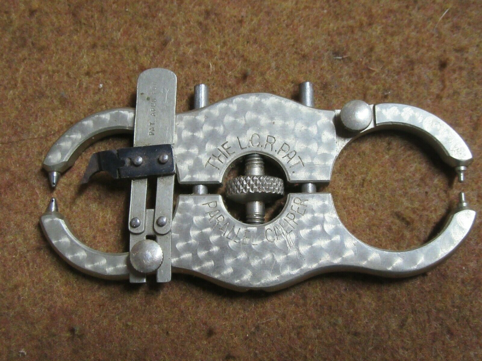 Vtg L.C.R Pat.Parallel Caliper,Orig Box,Pre-War,Germany~NICE😎😎😎#PC8.13.20 - Fresh Stock Dated December 2025