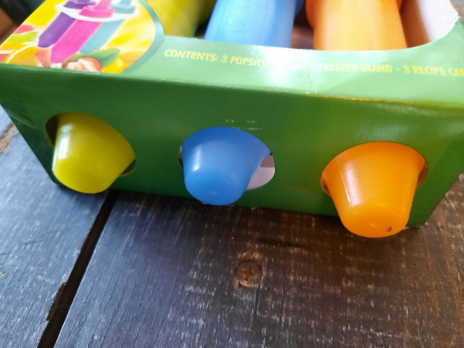 Crayola Freezer Pops Set Of (3) Crayon Icicle Popsicle Molds Multi Color NEW! - Fresh Stock Dated February 2026