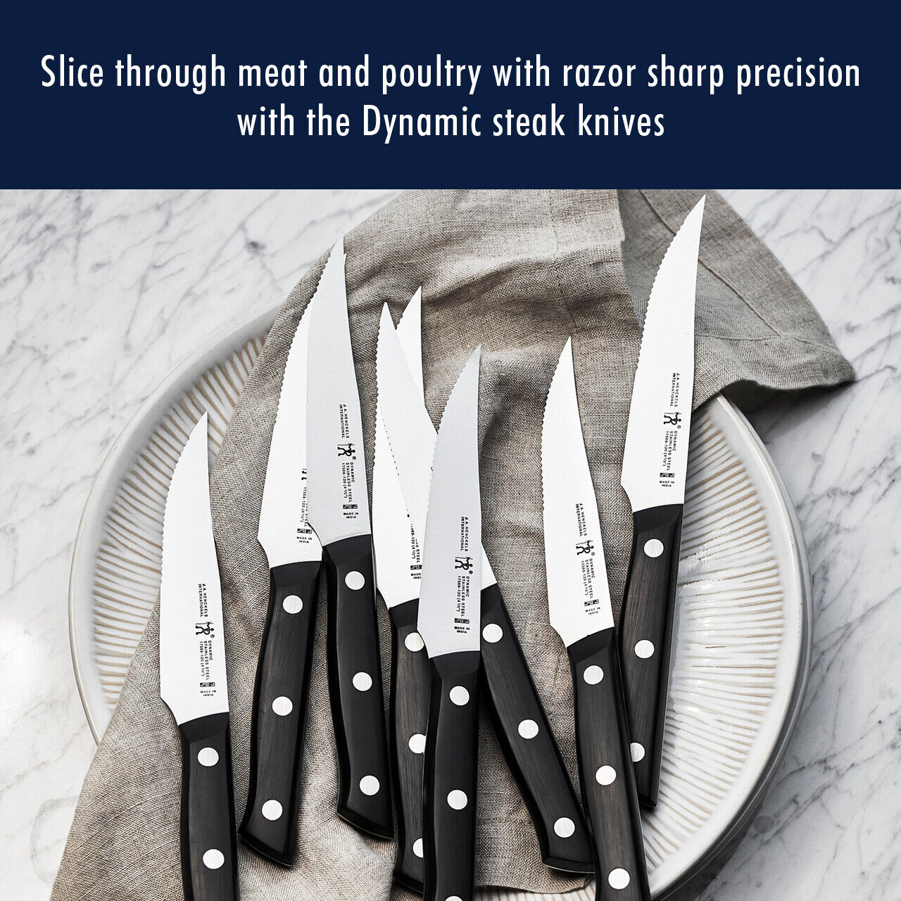 HENCKELS Dynamic Razor-Sharp 15-pc Knife Set, German Engineered Informed by - Fresh Stock Dated February 2026