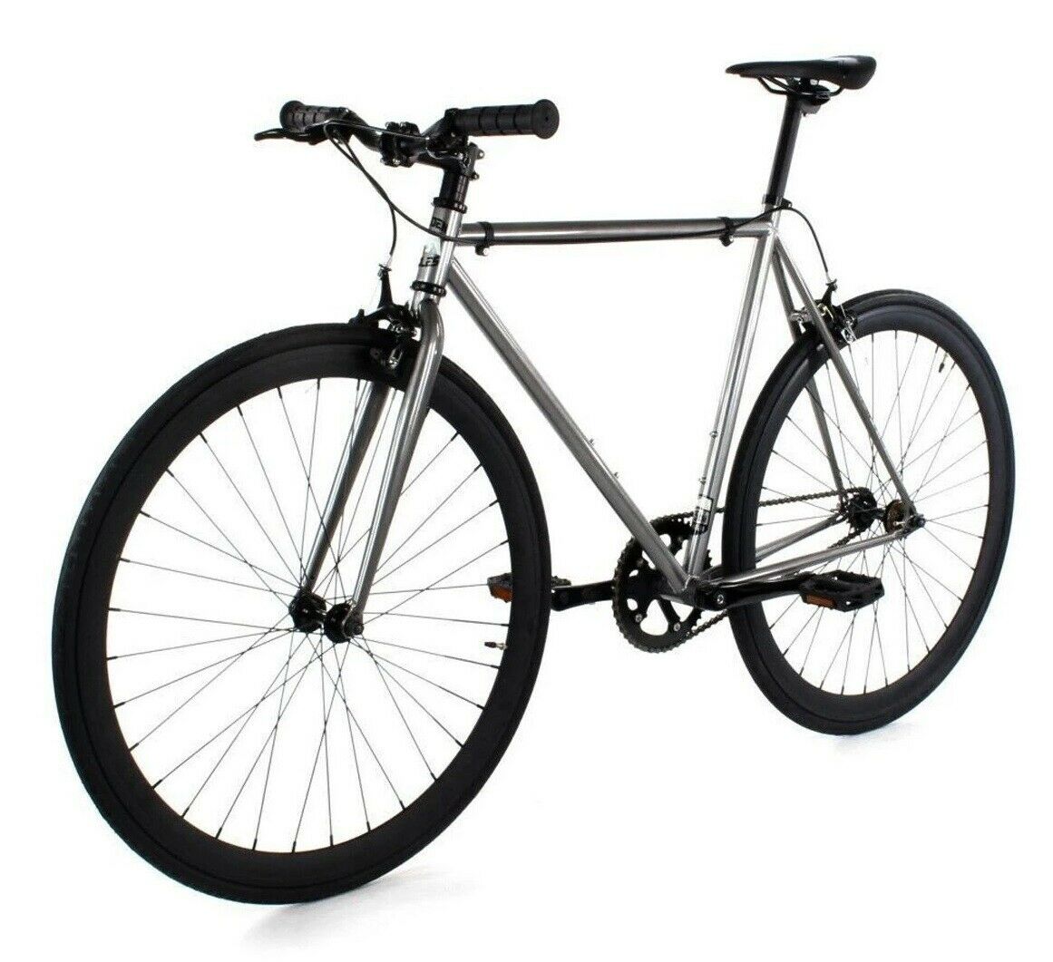 Golden Cycles Fixed Gear Single Speed Bike Bicycle Asphalt - 41 To 63 CM CHOICE - Fresh Stock Dated December 2025