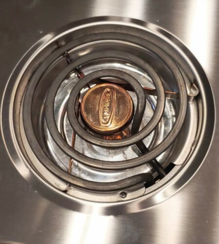 NOS NEW Vintage Portable Grants Electric Table Range Hot Plate Chrome  1970's - Fresh Stock Dated February 2026