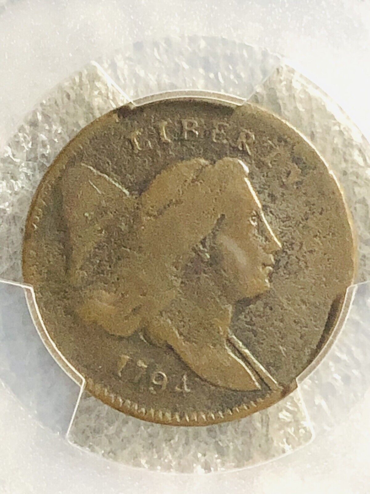 1794 Liberty Cap Half Cent PCGS NOT CLEANED GREAT ORIGINAL COLOR FINE Details - Fresh Stock Dated December 2025
