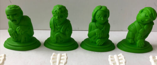 Tovolo zombie Ice pop Candy mold Lot  of 4 Popsicles￼ Halloween Zombie Party - Fresh Stock Dated February 2026