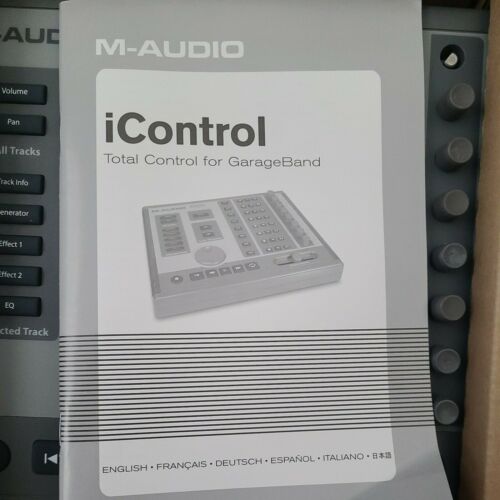 M-Audio iControl Garage Band Total Control Controller in Box w Manual - Fresh Stock Dated December 2025