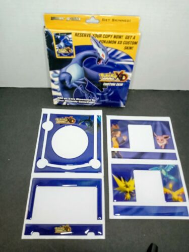 Pokemon Gamer Graffix Nintendo Gamecube Gale of Darkness Custom Skin - Fresh Stock Dated February 2026