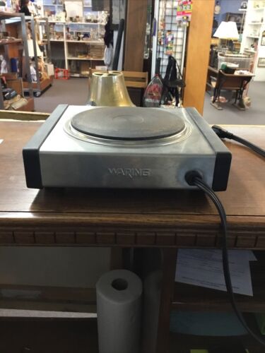 Waring Professional 1300-Watt Extra/Portable Electric Burner SB30 - Fresh Stock Dated February 2026