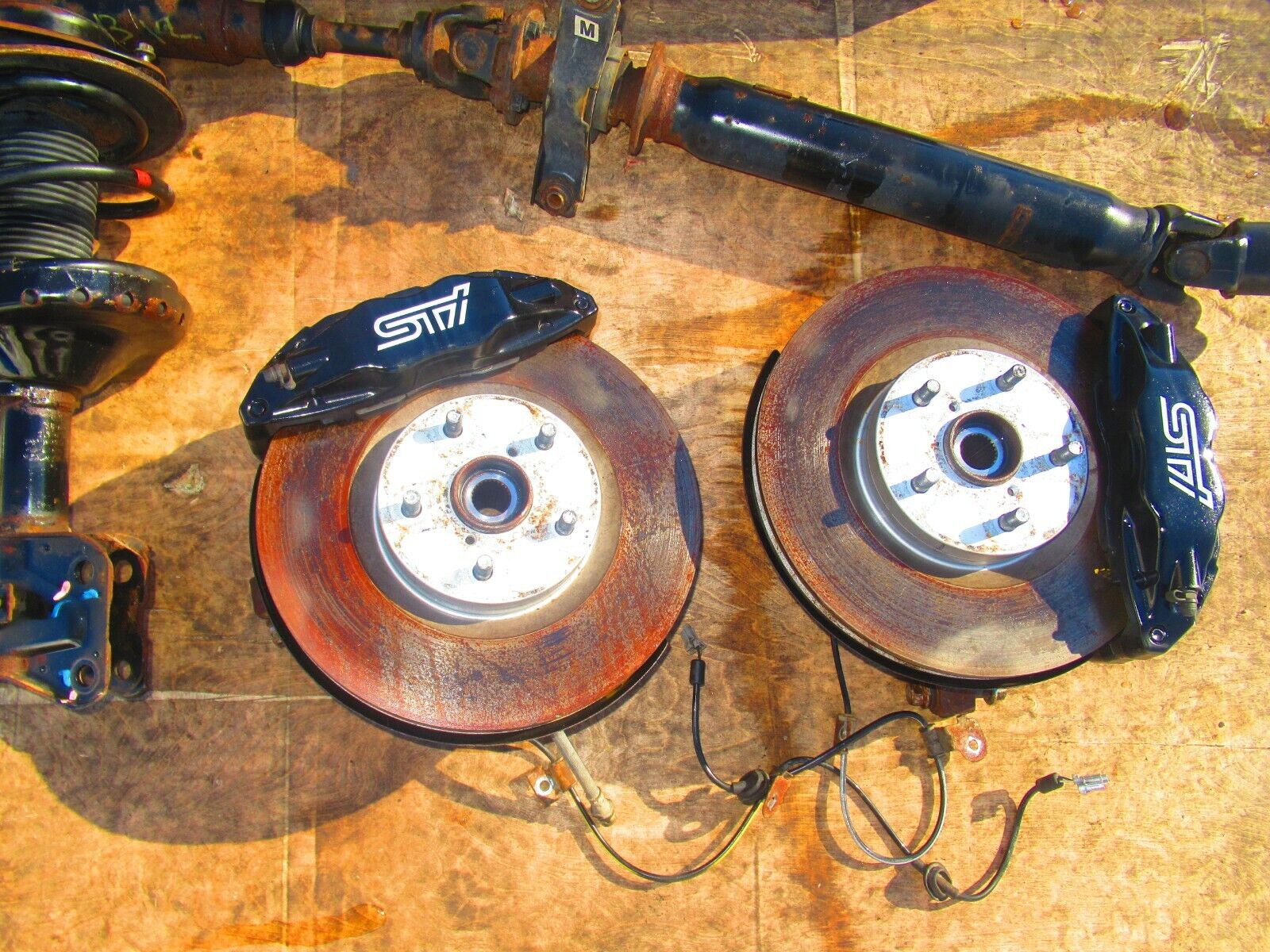 08-14 WRX STi 6 Speed Transmission R180 Differential Brembo TY856UW1MA EJ257 - Fresh Stock Dated January 2026
