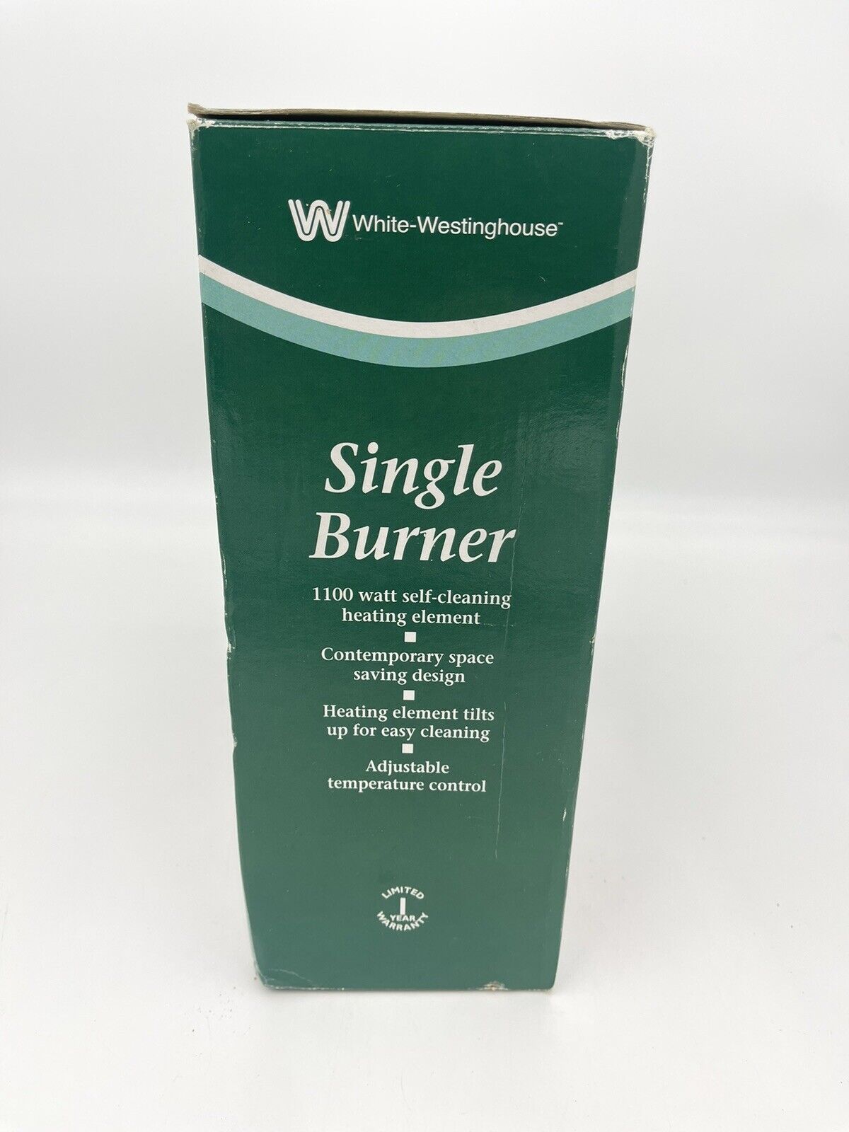 White-Westinghouse Single Electric Burner WBR19 Tested! In Box w/ Instructions - Fresh Stock Dated February 2026