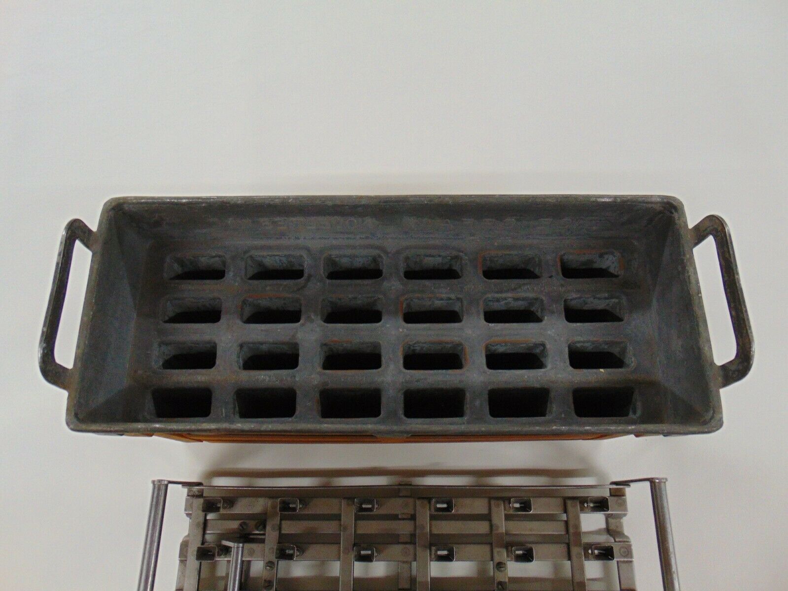 Vintage 1930's Industrial Popsicle / Ice Cream Copper Metal Mold 24 Bars Rare!!! - Fresh Stock Dated February 2026