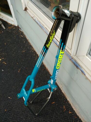 Haro 2017 Lineage Team Sport tribute Frame 20.75 Black / turq Bmx Freestyler - Fresh Stock Dated December 2025