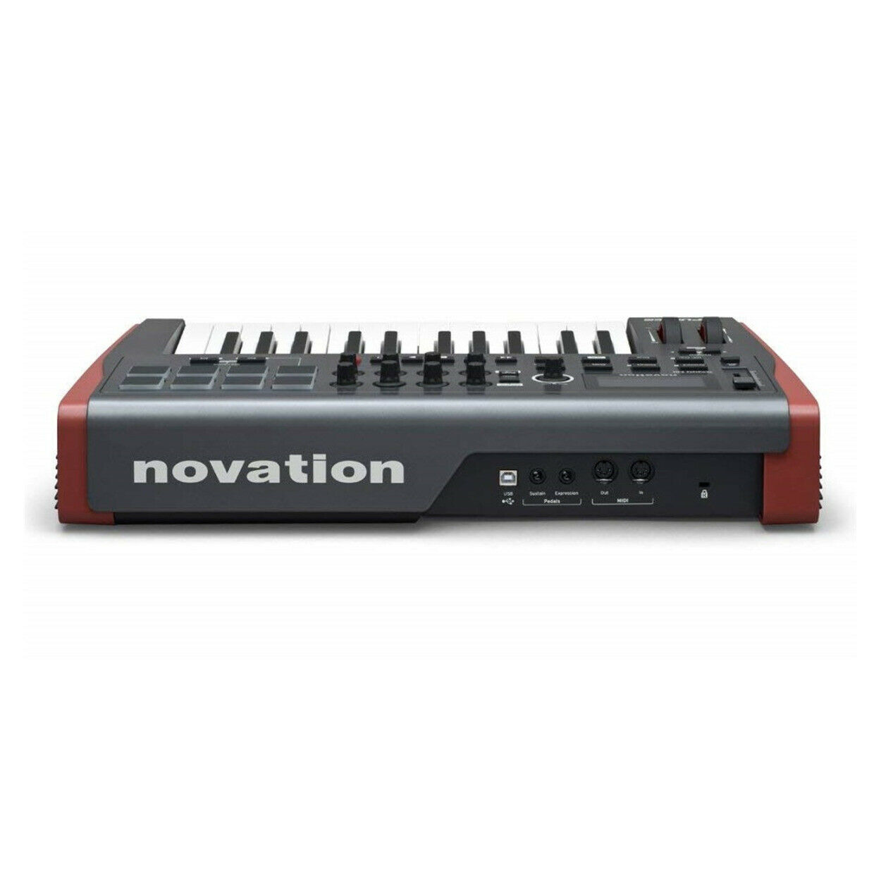 Novation Impulse 25 Controller Keyboard with Sustain Pedal and Knox USB 3.0 Hub - Fresh Stock Dated December 2025
