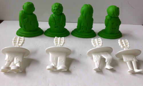 Tovolo zombie Ice pop Candy mold Lot  of 4 Popsicles￼ Halloween Zombie Party - Fresh Stock Dated February 2026