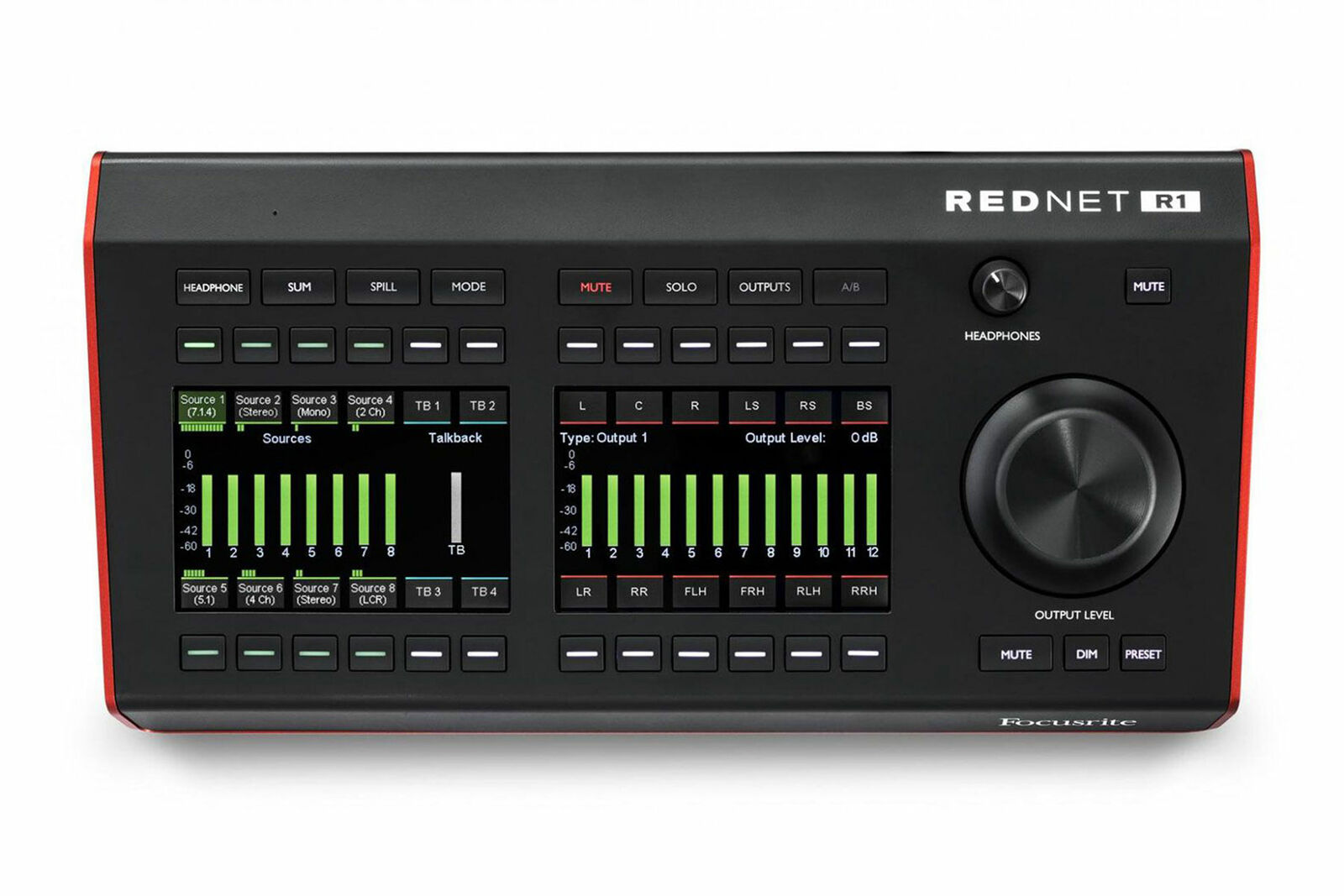 Focusrite RedNet R1 | Desktop Remote Controller - Fresh Stock Dated December 2025