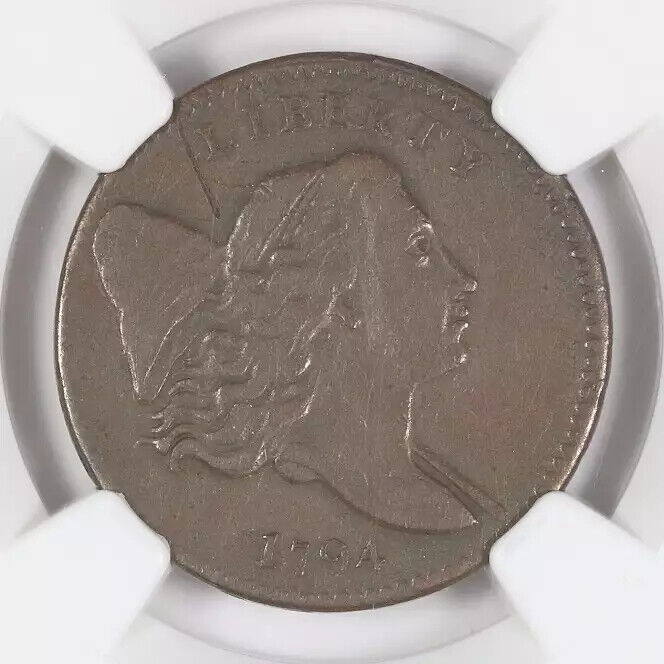 1794 Half Cent Liberty Cap NGC VF Details BN - Fresh Stock Dated December 2025