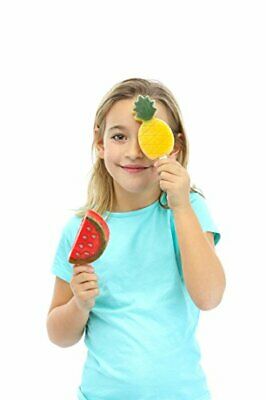 Lekue Tropical Fruit Ice Cream Pop Molds 4 Units Multi - Fresh Stock Dated February 2026