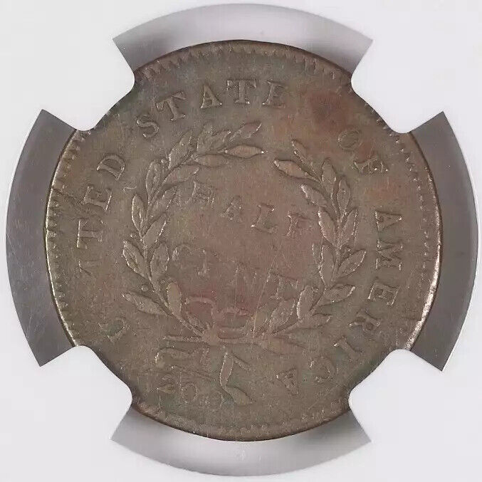 1794 Half Cent Liberty Cap NGC VF Details BN - Fresh Stock Dated December 2025