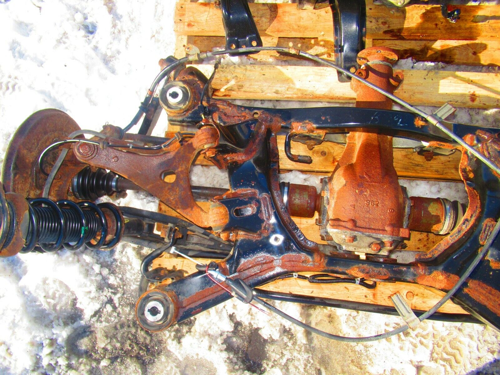 08-14 WRX STi 6 Speed Transmission R180 Differential Brembo TY856UW1MA EJ257 - Fresh Stock Dated January 2026