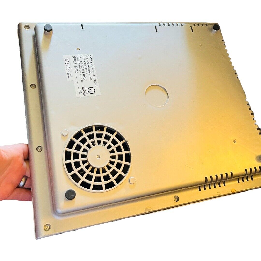 Deni Schott Ceran Portable Halogen Cooker Hot Plate Model 16100 Table Stove - Fresh Stock Dated February 2026