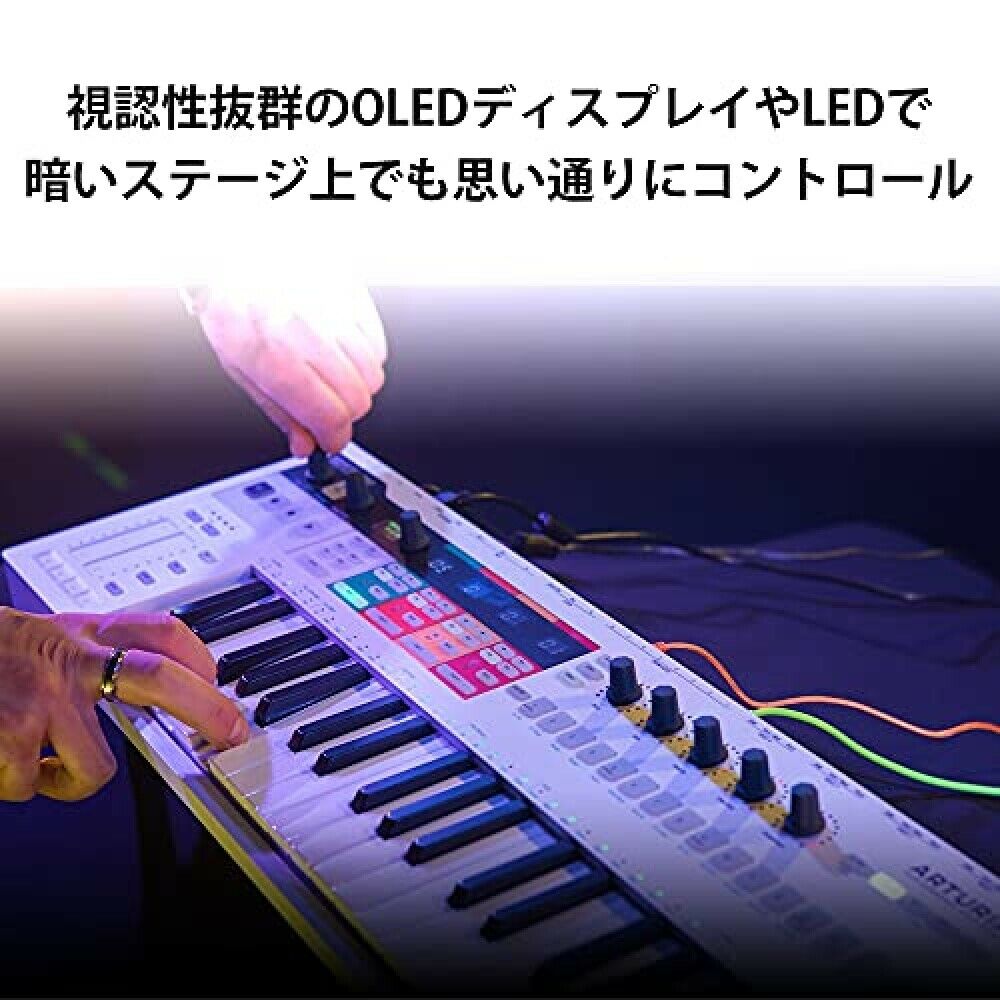 ARTURIA KEYSTEP PRO BLACK EDITION MIDI keyboard with built-in sequencer japan FS - Fresh Stock Dated December 2025