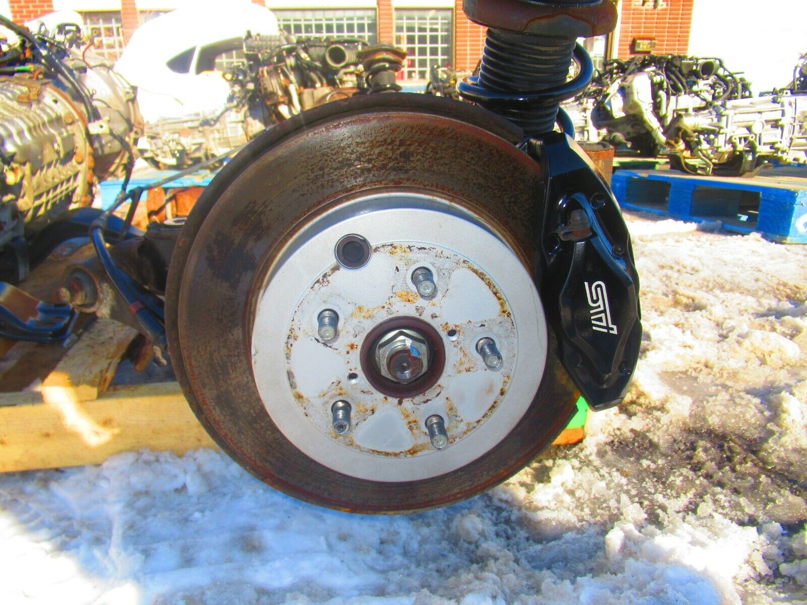 08-14 WRX STi 6 Speed Transmission R180 Differential Brembo TY856UW1MA EJ257 - Fresh Stock Dated January 2026