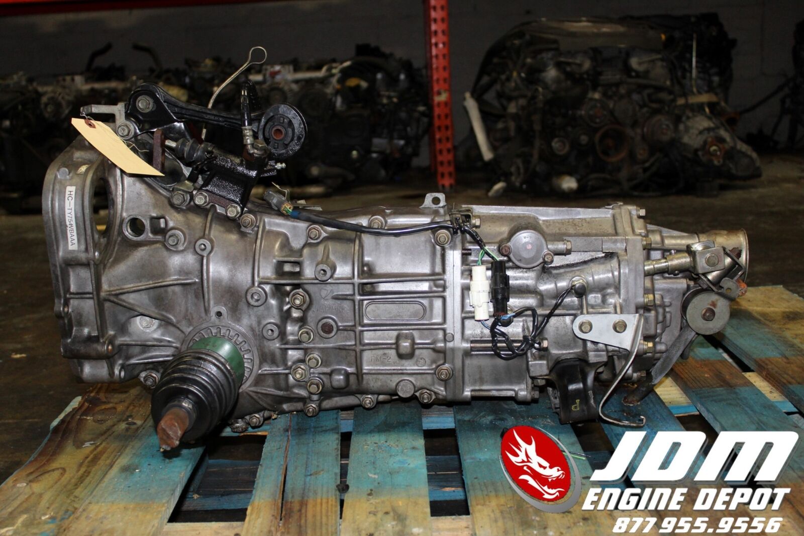 98 00 SUBARU LEGACY B4 RSK 2.0L MANUAL TRANSMISSION JDM EJ208 TY754VBAAA 375852 - Fresh Stock Dated January 2026