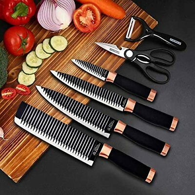 Fancy Petty Kitchen Knife Set without Block 6 Piece Knife Set Stainless Steel... - Fresh Stock Dated January 2026