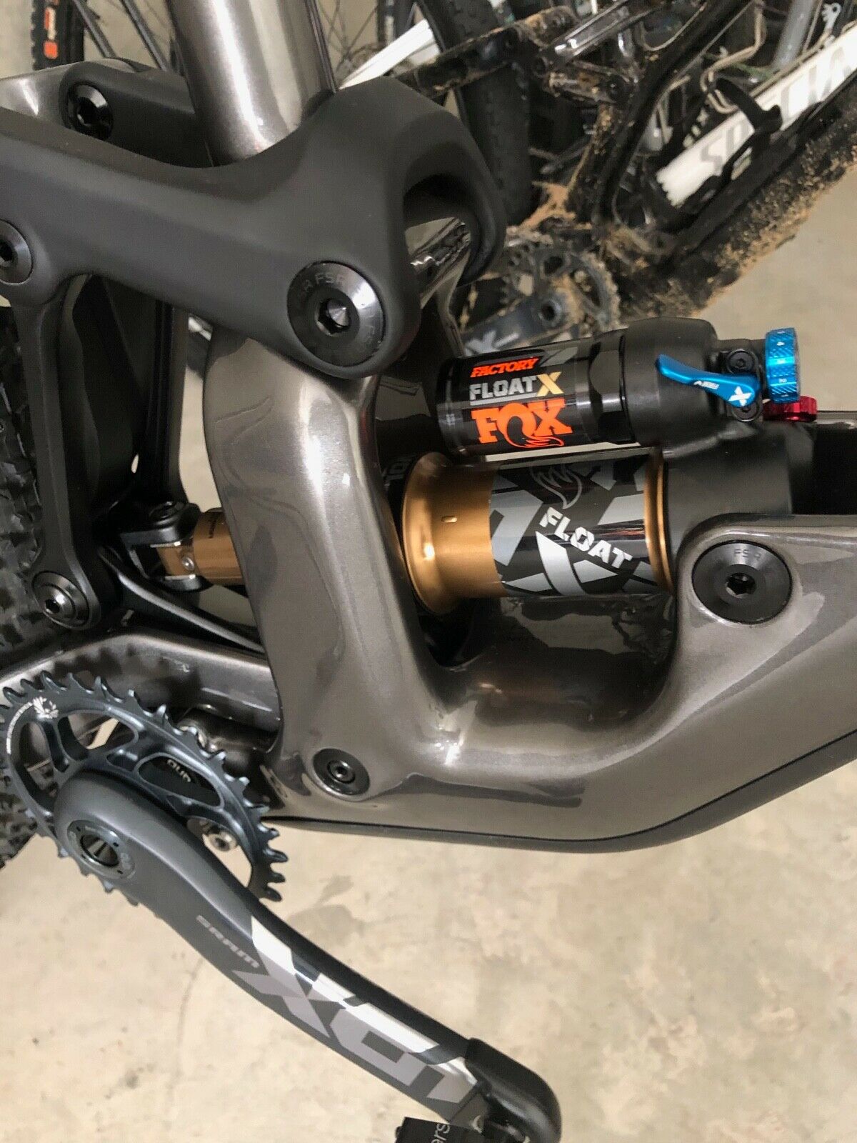 NEW 2021 Specialized Enduro Frame (Size S3) w/ 2022 Fox Float X & Lyrik Ultimate - Fresh Stock Dated December 2025