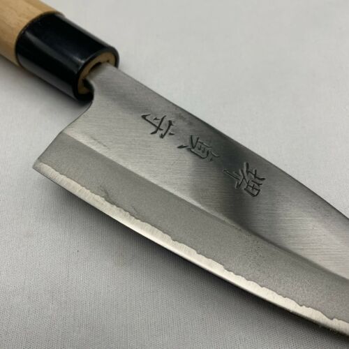 <Unused> Japanese Chef's Kitchen Knife 堺貞守 Deba130/265 From Japan SS676 - Fresh Stock Dated January 2026