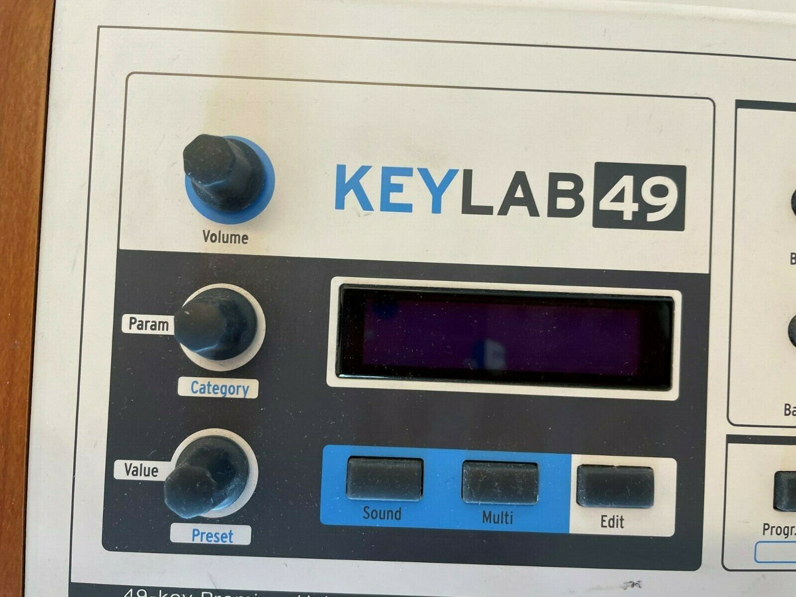 Vintage Wood Arturia KeyLab 49 MIDI Controller Keyboard 49 Keys White - Fresh Stock Dated December 2025