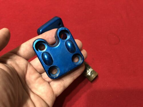 SR JELLY BEAN STEM BLUE ANODIZED OLD SCHOOL BMX PRO JELLYBEAN GOOSE NECK - Fresh Stock Dated December 2025