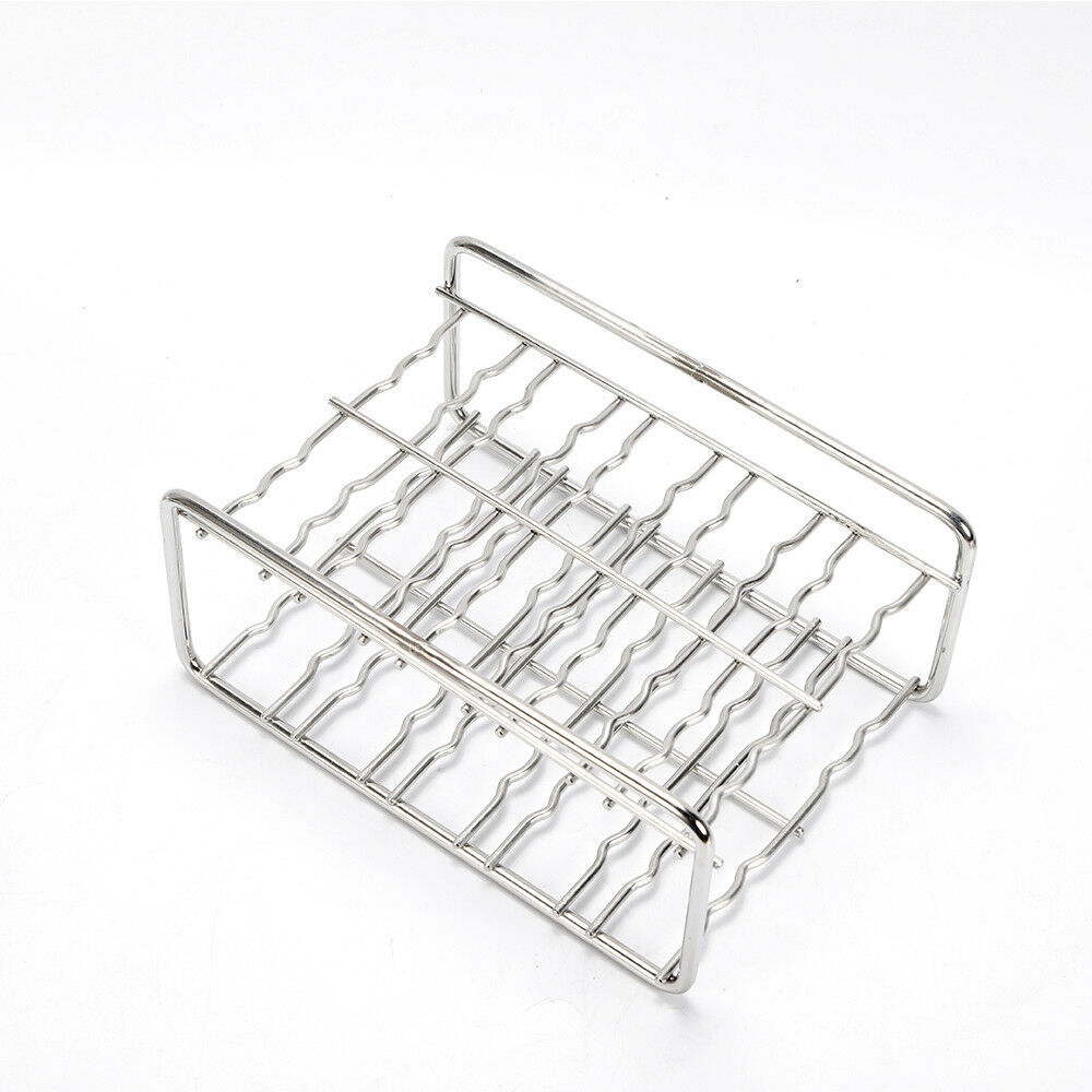 10Pcs Stainless Steel Flat Double Slot Ice Cream Popsicle Lolly Mould Ice Tray - Fresh Stock Dated February 2026