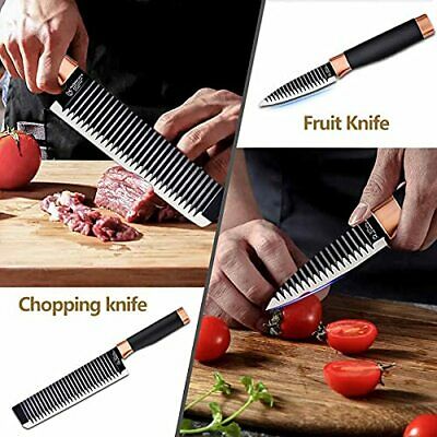 Fancy Petty Kitchen Knife Set without Block 6 Piece Knife Set Stainless Steel... - Fresh Stock Dated January 2026