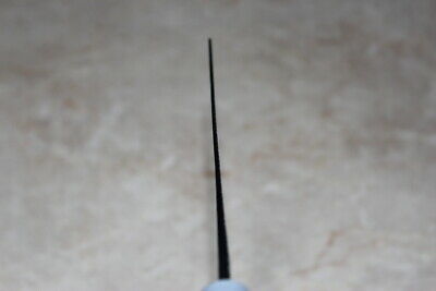 Japanese Kurouchi Nakiri knife white 1 steel 165 mm magnolia handle Tsukasa - Fresh Stock Dated January 2026