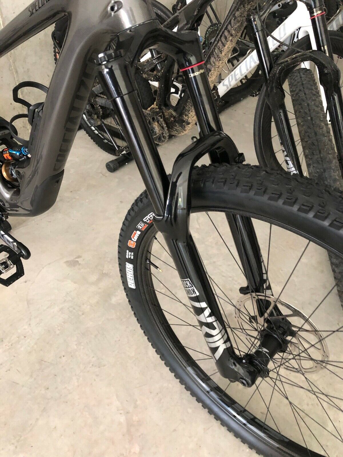 NEW 2021 Specialized Enduro Frame (Size S3) w/ 2022 Fox Float X & Lyrik Ultimate - Fresh Stock Dated December 2025