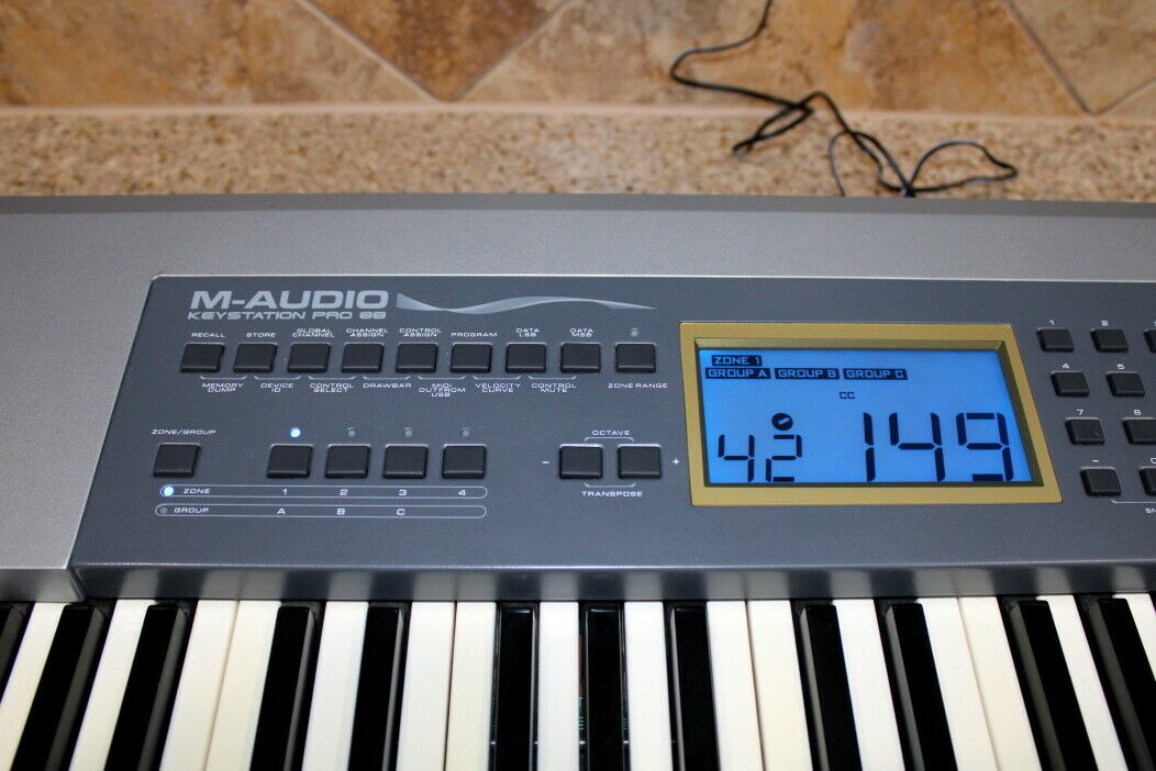M-AUDIO KEYSTATION Pro 88 / 88-Key Hammer-Action / USB MIDI Master Controller - Fresh Stock Dated December 2025