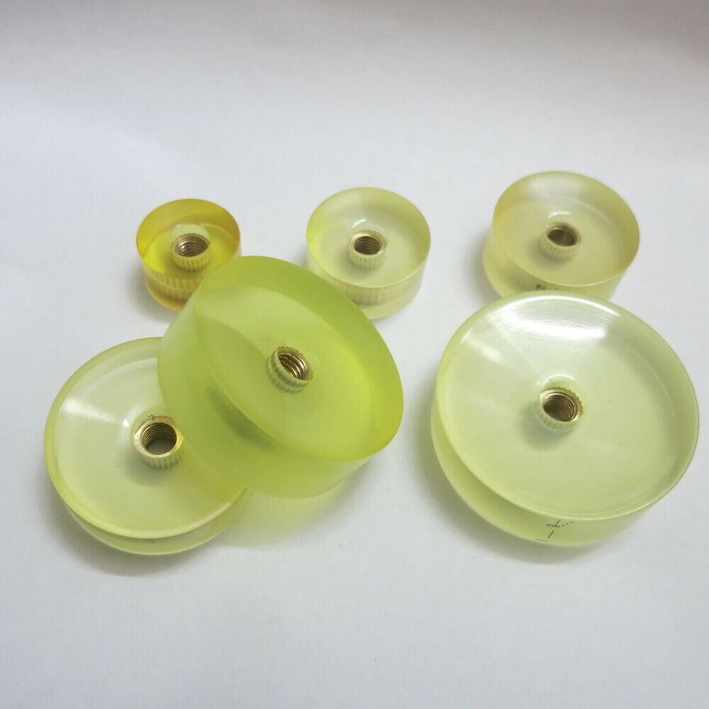 F8058B PU Watch Movement Holders Crystal Press Die 20mm-45mm w/ M6 Brass Thread - Fresh Stock Dated December 2025