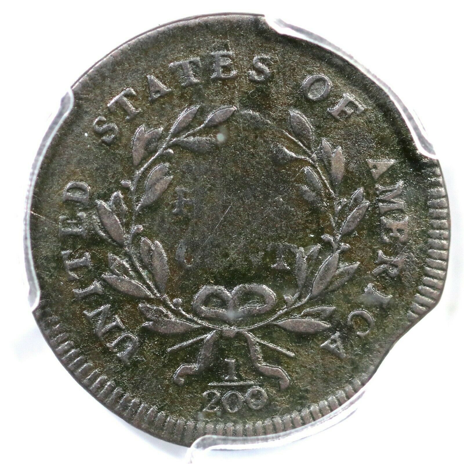 1795 C-2b R-5+ PCGS VF Details Punctuated Date Liberty Cap Half Cent Coin 1/2c - Fresh Stock Dated December 2025