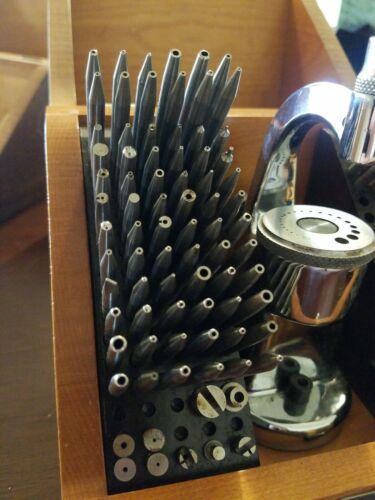 C.E. Marshall Jeweler's Watchmaker's Staking Tool Kit w/Box - Fresh Stock Dated December 2025