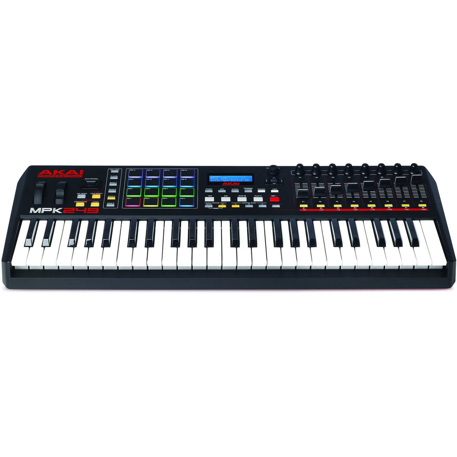 Akai Professional MPK249 49-Key MIDI Controller with Semi Weighted Keys - Fresh Stock Dated December 2025