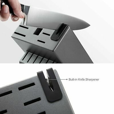 McCook MC25A Knife Sets,15 Pieces German Stainless Steel Kitchen Knife Block ... - Fresh Stock Dated January 2026