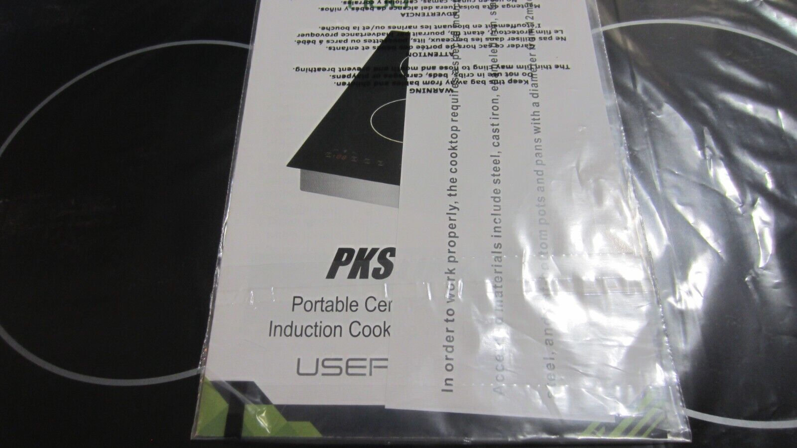 Dual 120V Electric Induction Cooker - 1800w Portable Digital Ceramic Countert... - Fresh Stock Dated February 2026