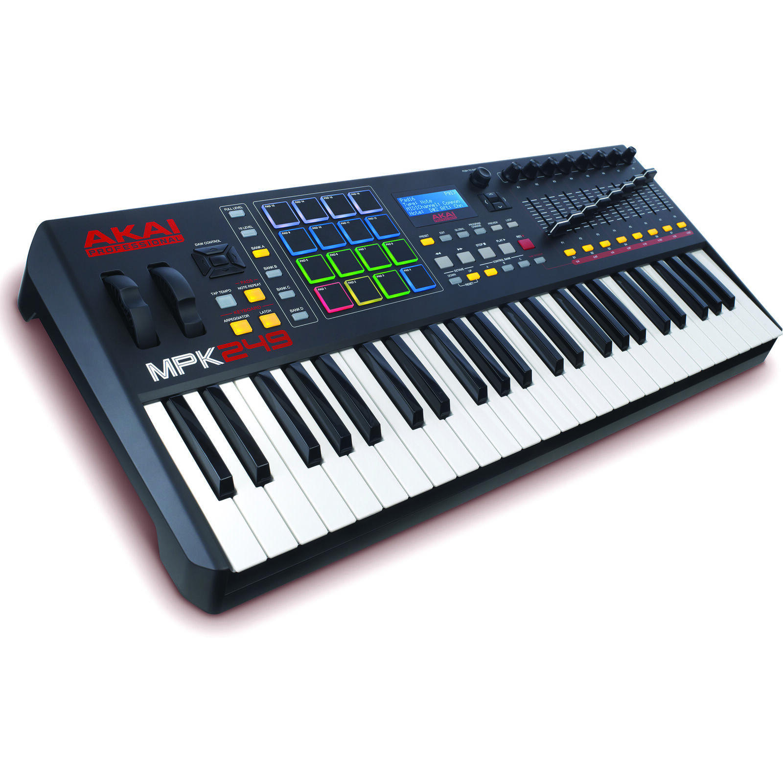 Akai Professional MPK249 49-Key MIDI Controller with Semi Weighted Keys - Fresh Stock Dated December 2025