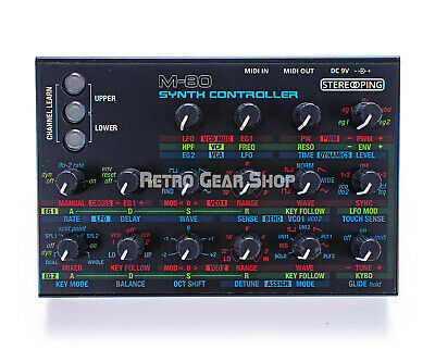Stereoping CE-1 M-80 Midi Controller for Roland MKS-80 Vintage Synth - Fresh Stock Dated December 2025
