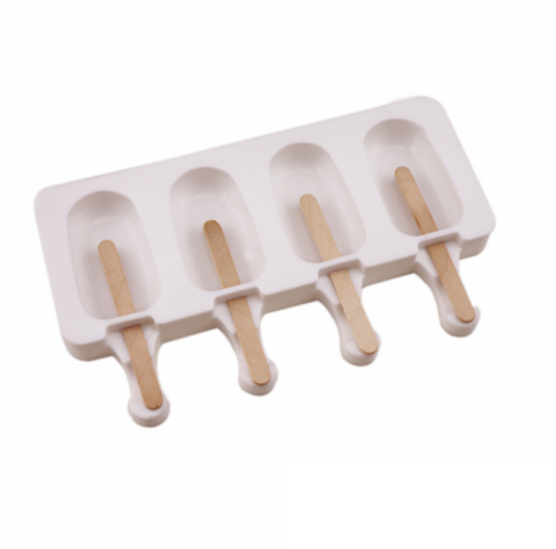 Cell Popsicle Molds Silicone DIY Frozen Ice Lolly Pop Maker & Wooden Sticks USA - Fresh Stock Dated February 2026
