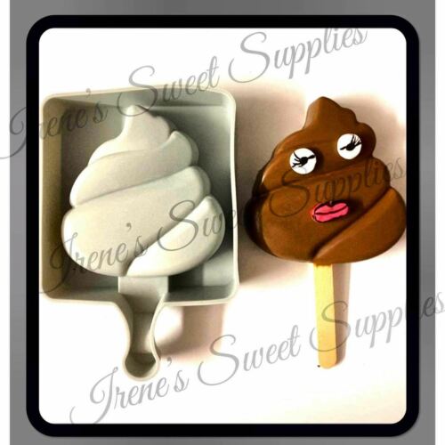 Poop shaped cake pop popsicle mold - Fresh Stock Dated February 2026