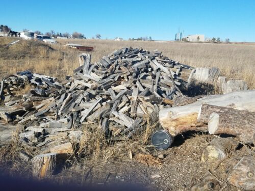 Big Heavy Box, 65+ LBS Better Assorted Hand Split Firewood. Dry. Elm, Poplar, Co - Fresh Stock Dated December 2025