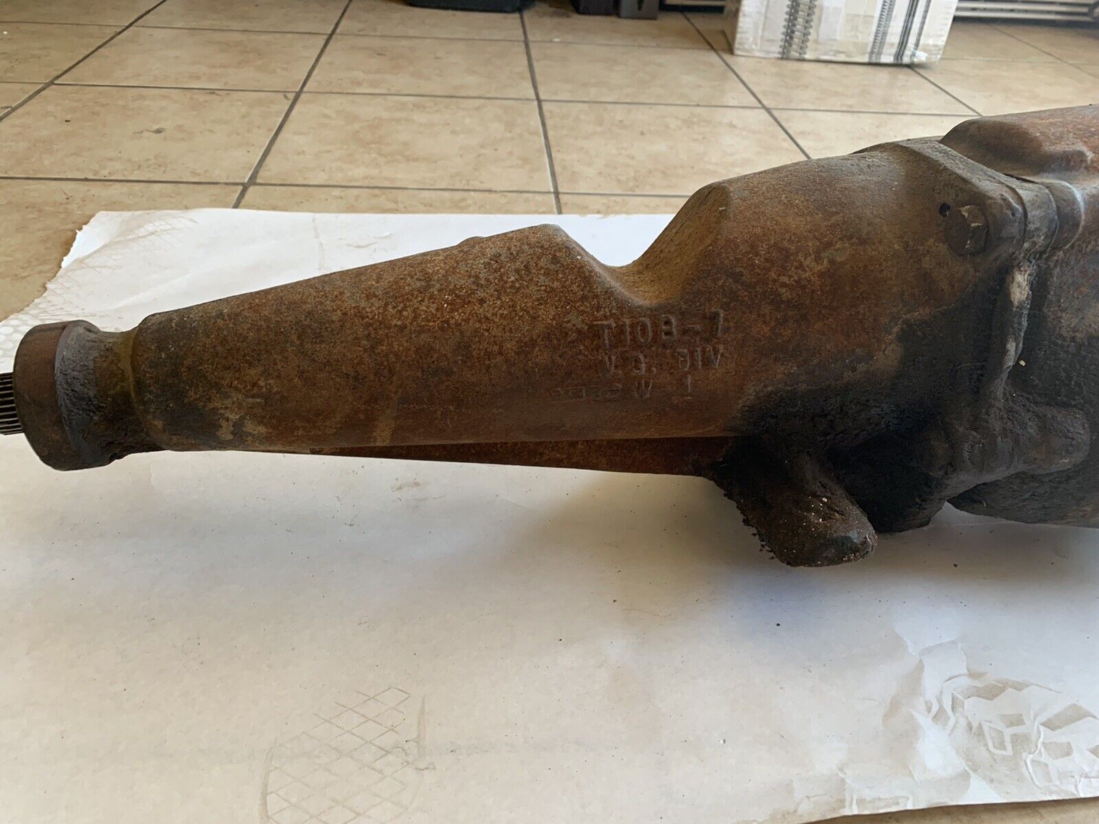 Ford Borg Warner T10 4 Speed Transmission Ford Galaxy Broken Ear Parts J17882 - Fresh Stock Dated December 2025