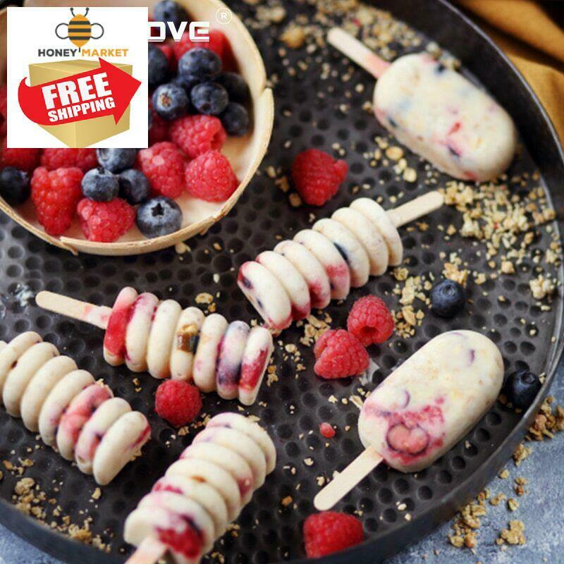 Moldes De Silicona Para Helados Paletas Ice Cream Molds Dulces Tortas Heladas - Fresh Stock Dated February 2026